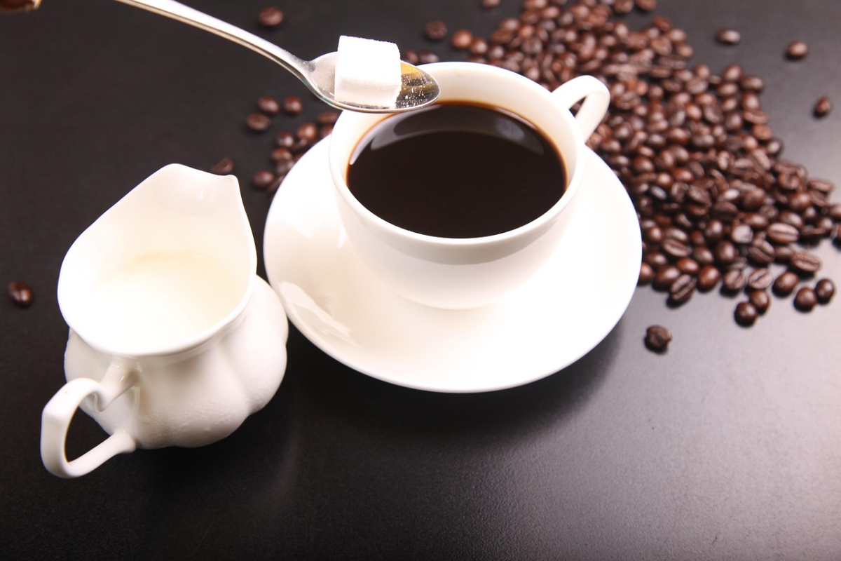 coffee sugar milk